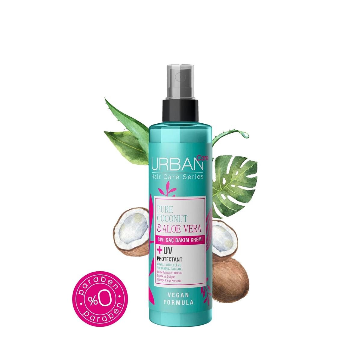 Urban Care Pure Coconut & Aloe Vera Sıvı Saç Bakım Kremi 250 ML