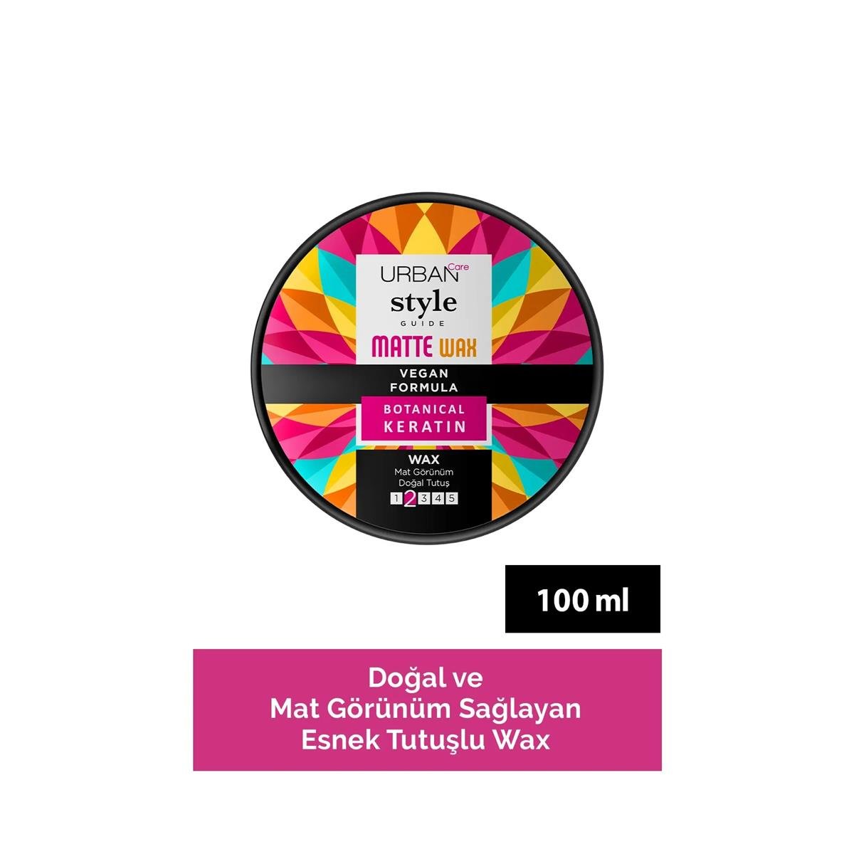 Urban Care Style Guide Matte Doğal Ve Mat Görünüm Sağlayan Wax 100 ML