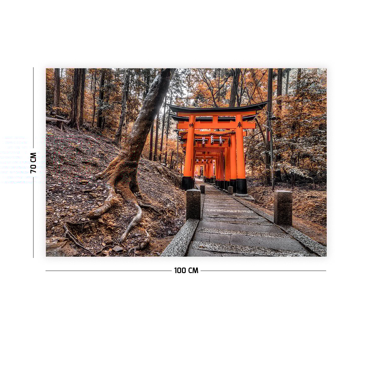 Uzakdoğu Manzaralı Duvar Örtüsü