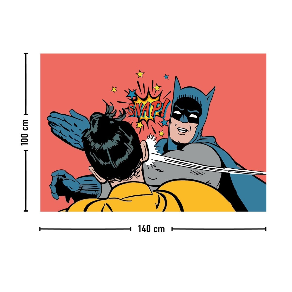 Vagonik  Batman Snap Çizgi Roman Comic  Duvar Örtüsü Halısı 140 X 100 Cm-70x100 Cm