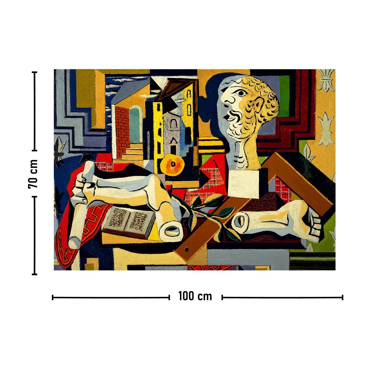 Vagonik Pablo Picasso Stüdyoda Duvar Örtüsü Halısı 140x100 Cm-70x100 Cm