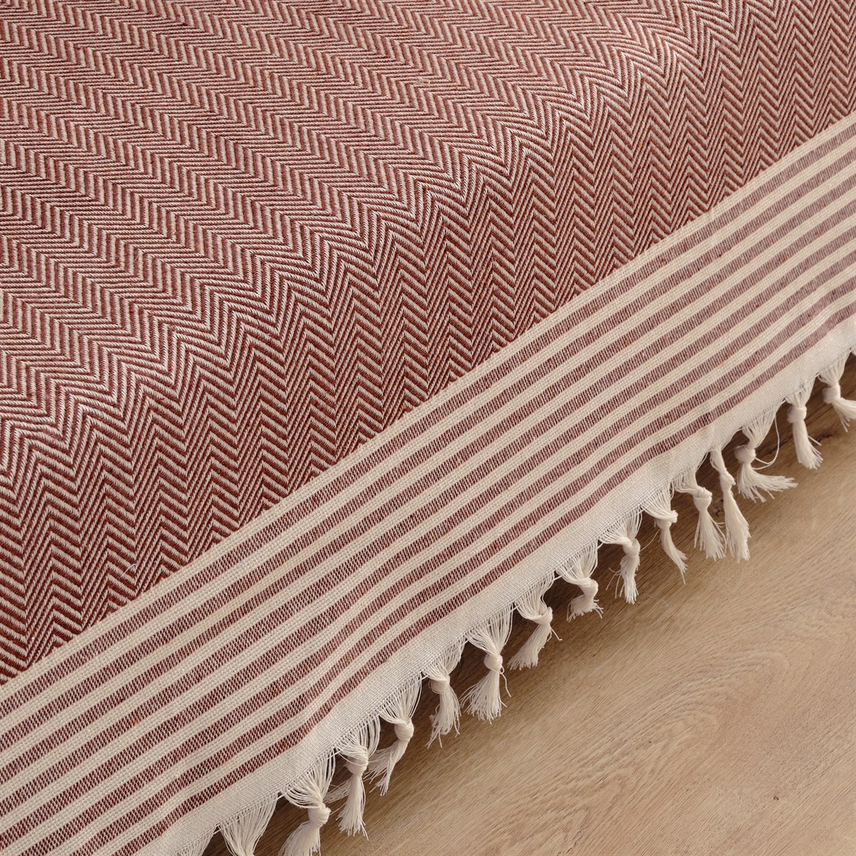 Vagonik Sofia Koltuk Örtüsü 115x200 cm Bordo