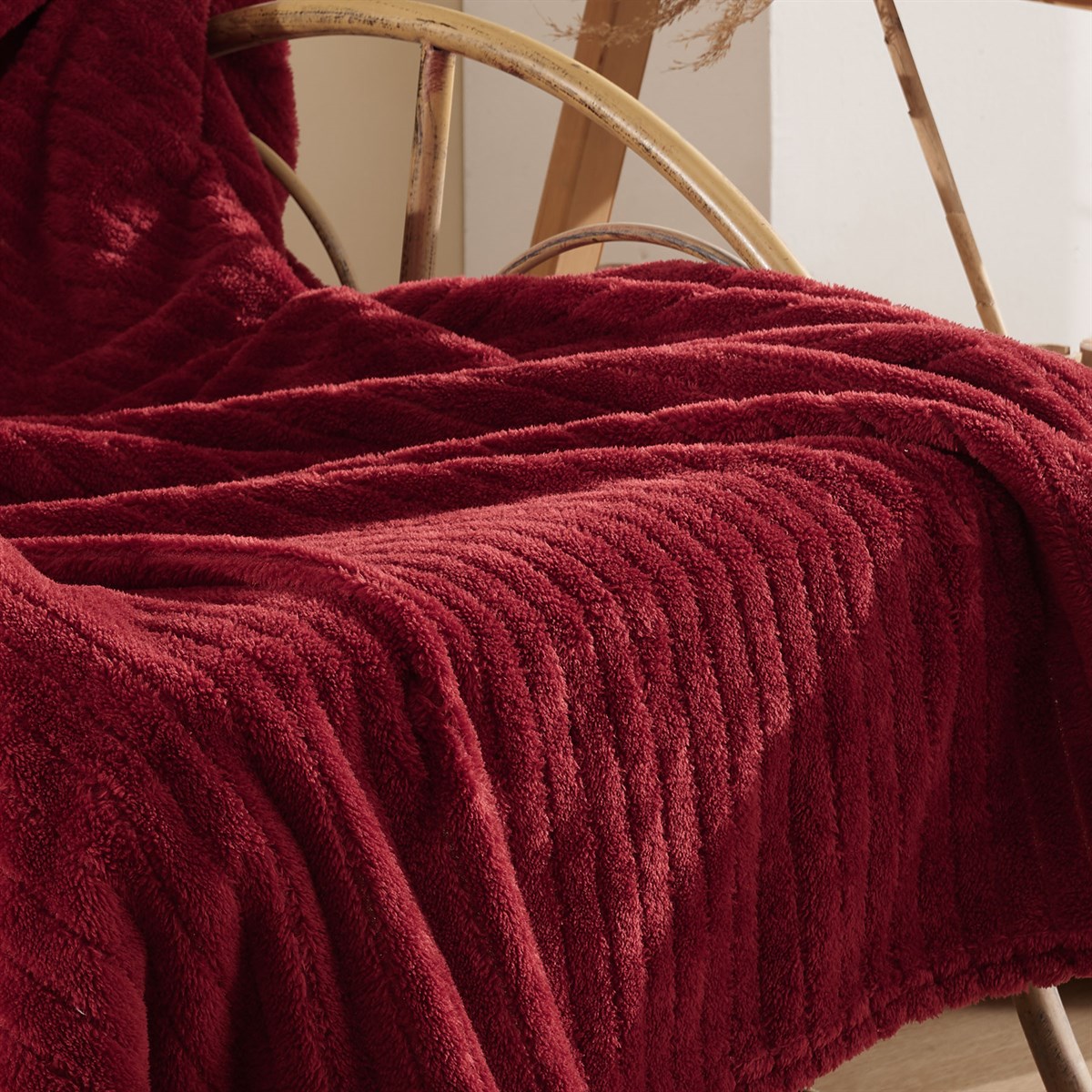 Vagonik Wellsoft Fitilli Tv Battaniyesi 120x170 Cm