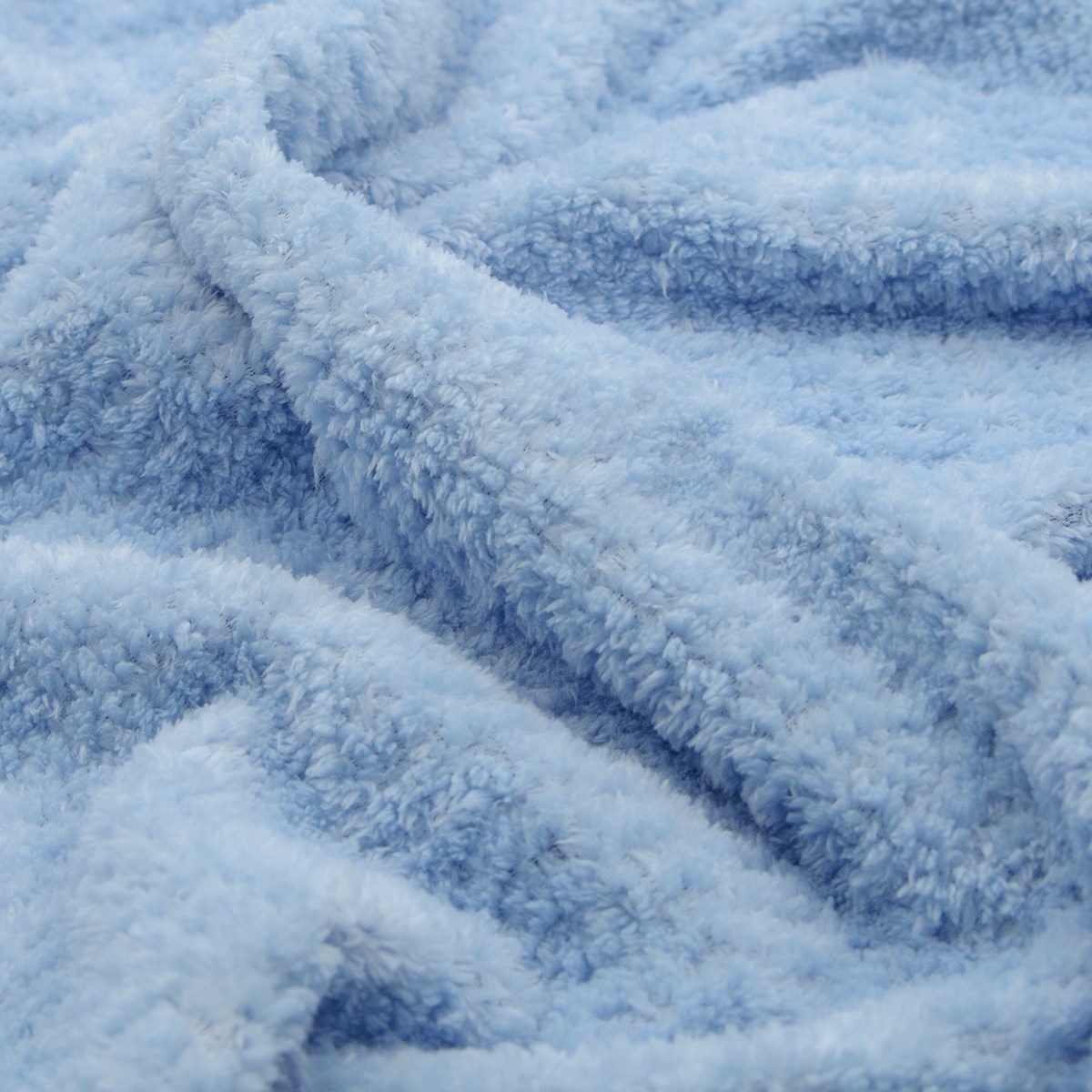 Vagonik Yummy Wellsoft Mavi Bebek Battaniyesi Örtüsü 80x80 cm