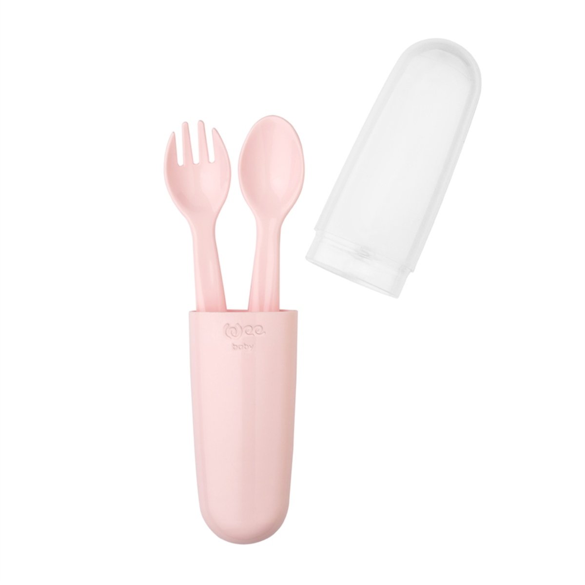 Wee Baby Çatal Kaşık Seti Pembe
