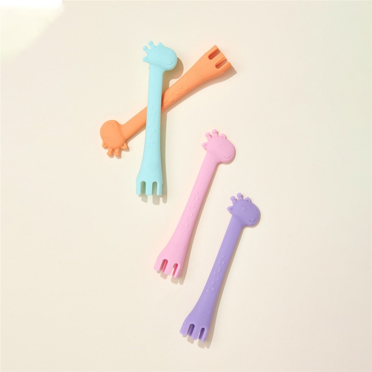 Wee Baby Prime Çok Amaçlı Çatal & Kaşık Pembe