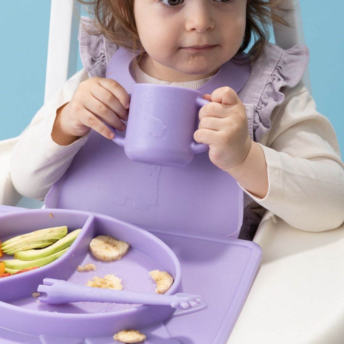 Wee Baby Prime Kulplu Bardak Mor