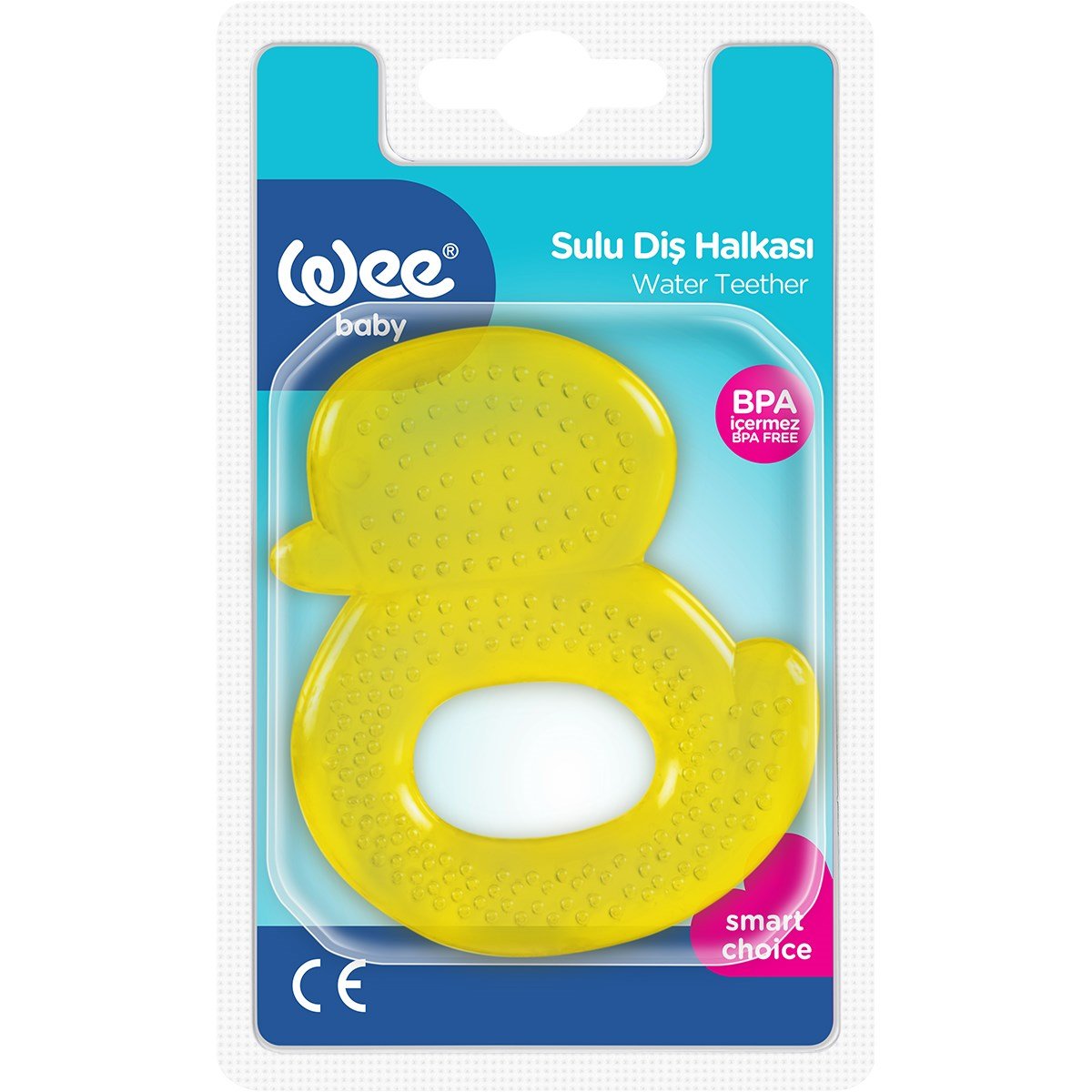 Wee Baby Sulu Diş Halkası-Sarı