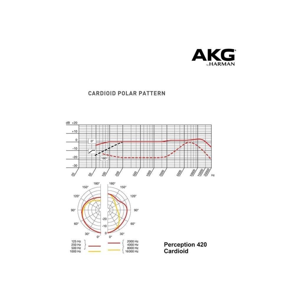 AKG P420 Kondenser Stüdyo Kayıt Mikrofonu