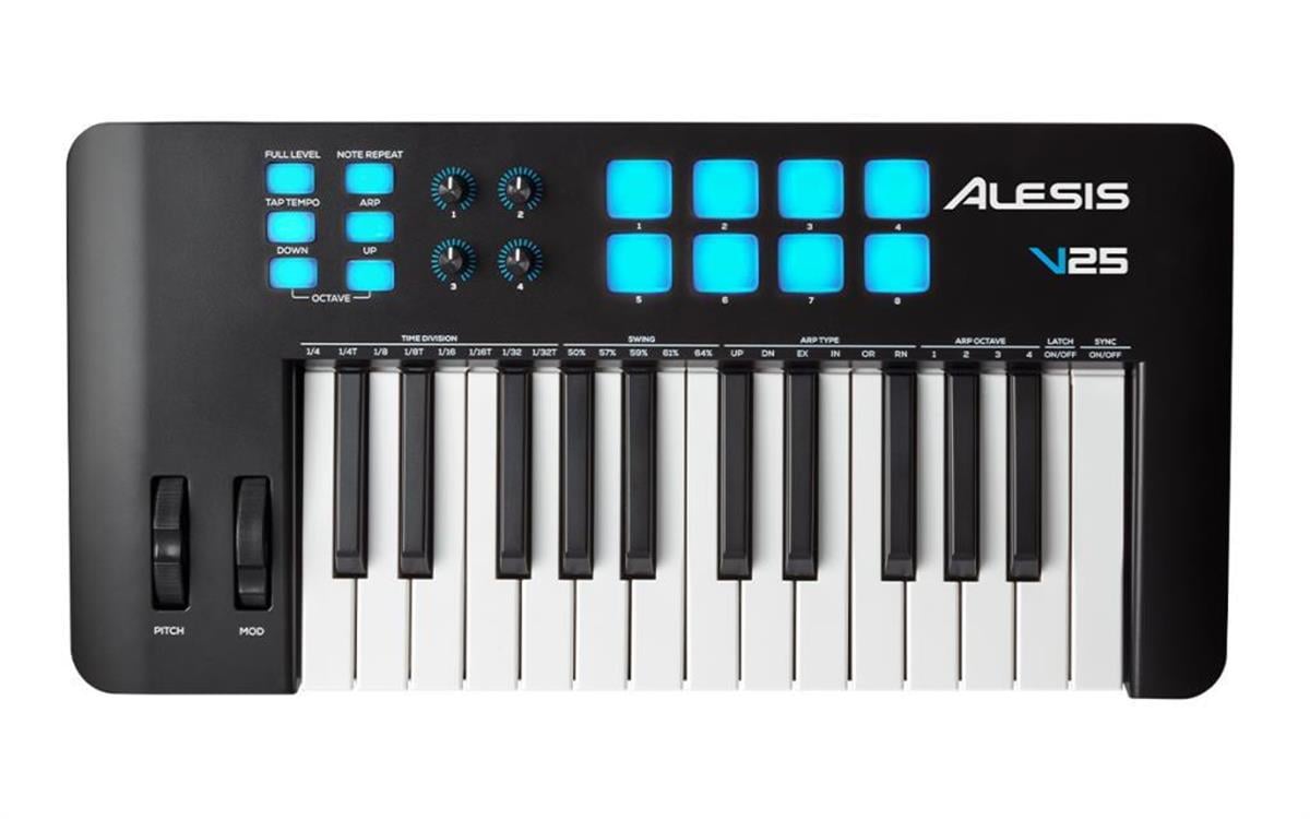 ALESIS V25MKII / 25 Tuş MIDI Klavye