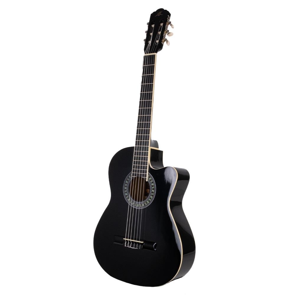 Barcelona LC 3900 CBK Cutaway Siyah Klasik Gitar KILIF+PENA