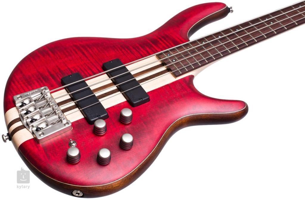 CORT A4 PLUS FMMH BLACK CHERRY BAS GİTAR