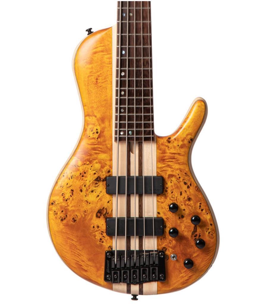 CORT A5 PLUS SC Amber Çantalı Bas Gitar