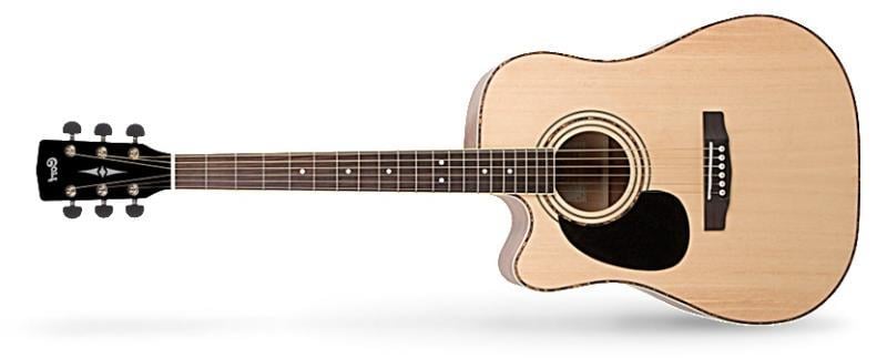 CORT AD880CELHNS Solak Elektro Akustik Gitar (Full Takım)