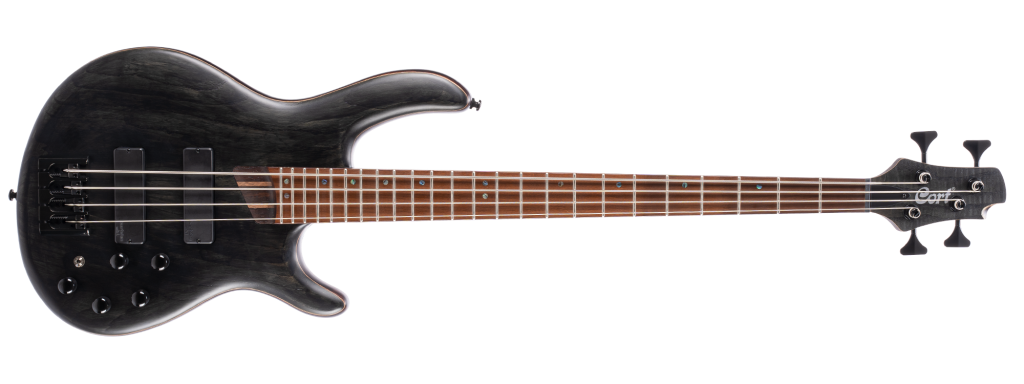 CORT B4 ELEMENT TRANS BLACK BAS GİTAR
