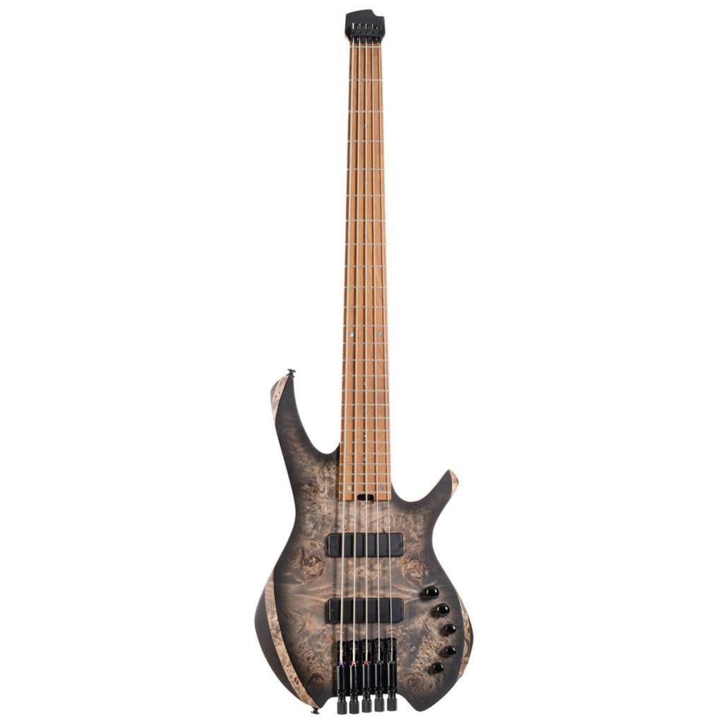 Cort Space5sdb Bas Gitar, Headless, 5 Telli, Star Dust Black