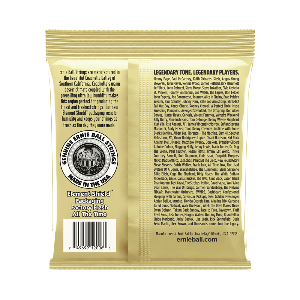 Ernie Ball P02006 Extra Light 10-50 Akustik Gitar Teli