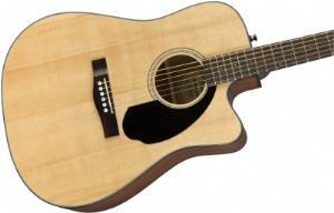Fender CD-60SCE WN NAT Elektro Akustik Gitar (KILIF+ASKI+JAK+PENA)