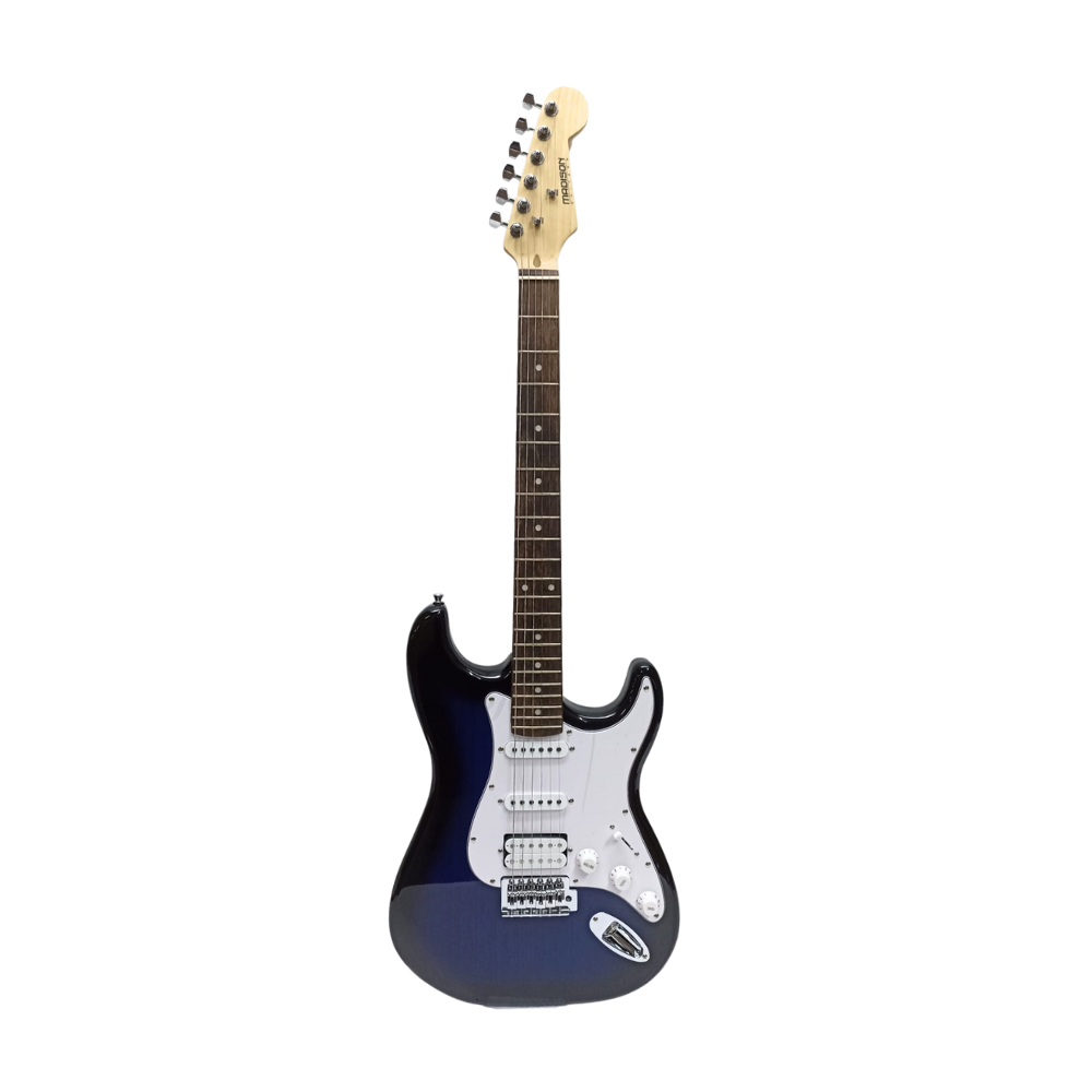 Madison MEG-2BLS Blue Burst Elektro Gitar (KILIF+PENA)