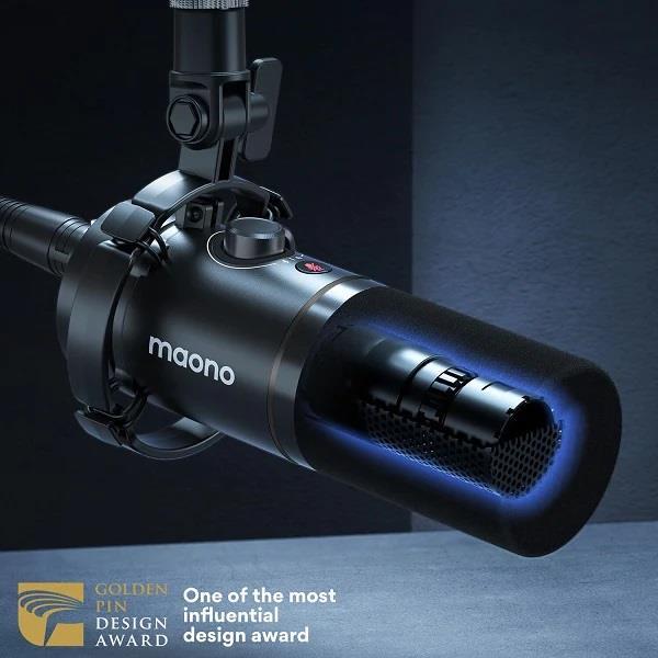 Maono PD200X USB/XLR Podcast Mikrofon (Siyah)
