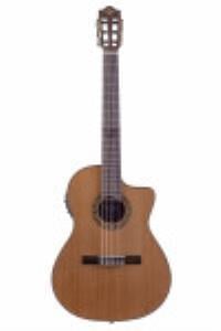 Martinez MP-1 PRE CET Cutaway İnce Kasa Elektro Klasik Gitar
