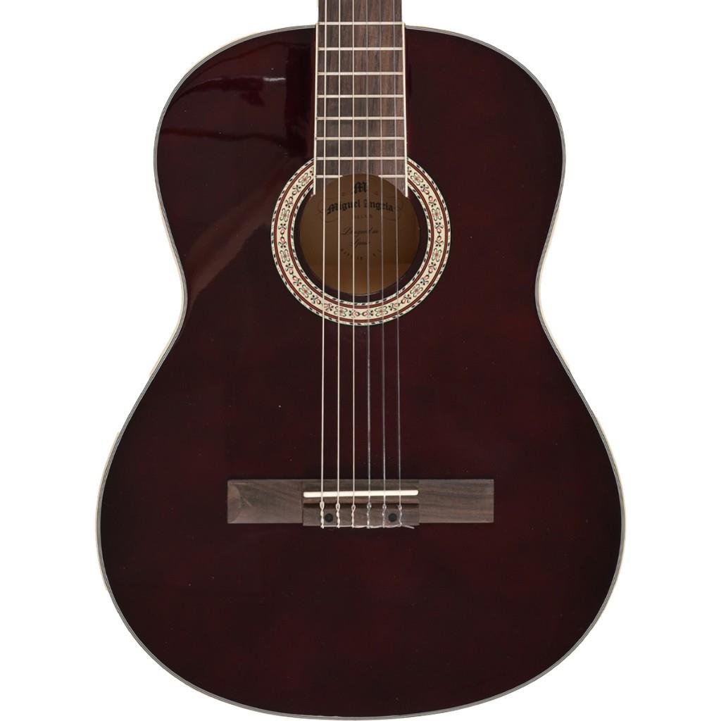 Miguel Angela MA1M-WR Bordo Klasik Gitar (Mat Cilalı)