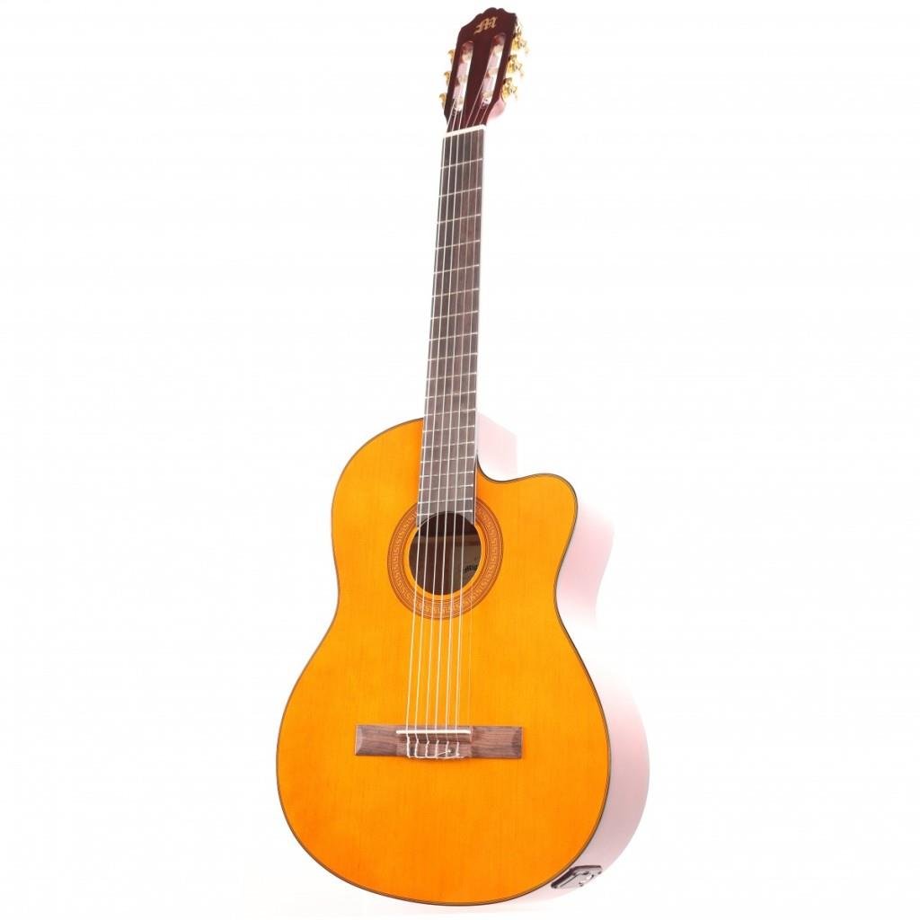 Miguel Angela MA5CE-N Naturel Elektro Klasik Gitar (KILIF+PENA)