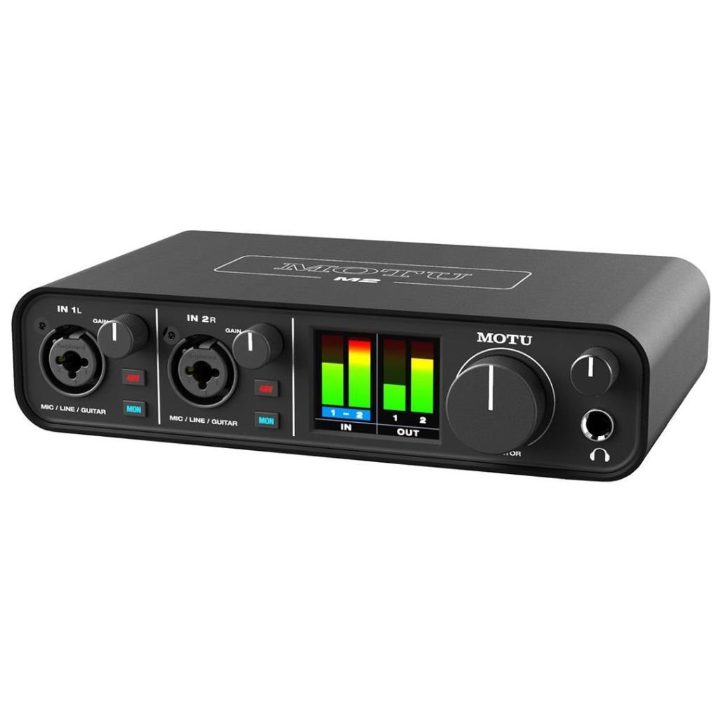 Motu M2 (Yüksek kalite 2x2 USB-C Ses Kartı)