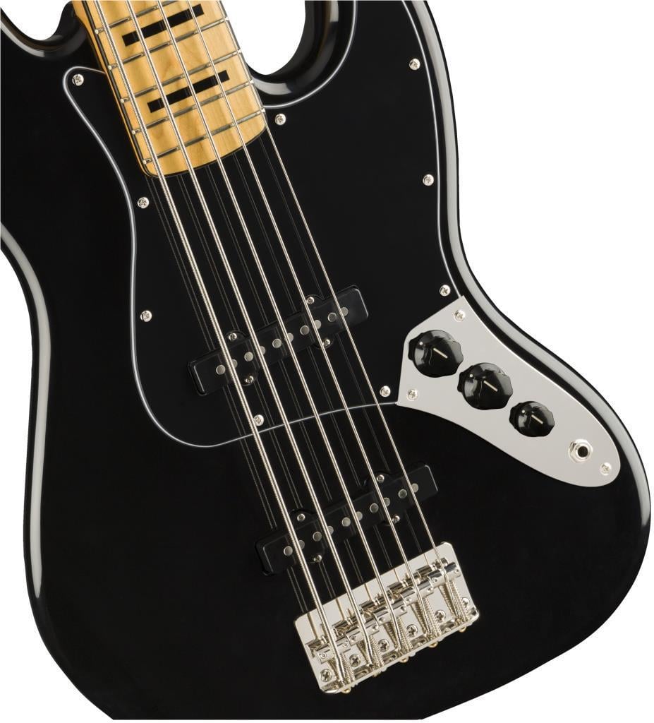 Squier Classic Vibe Bas Gitar 70s Jazz Bass V MN BLK