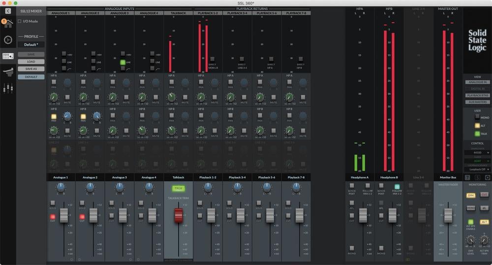 SSL 12 USB Ses Kartı