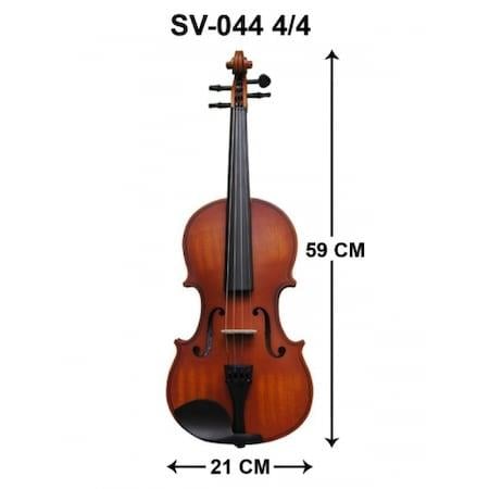 Swing SV044  4/4 Keman (Kutu+Yay+Reçine+Yastık)