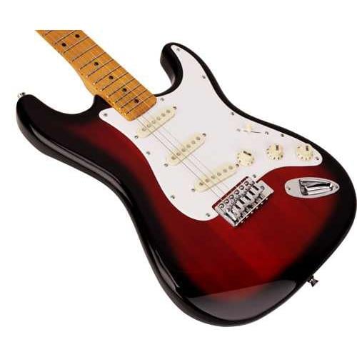 SX SST57+ 2TS Stratocaster Elektro Gitar (KILIF+ASKI+JAK+PENA)