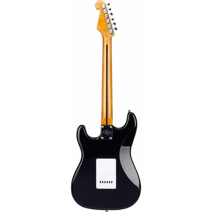 SX SST57+ Stratocaster Black Elektro Gitar (KILIF+ASKI+JAK+PENA)