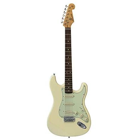 SX SST62+ VWH Stratocaster Elektro Gitar (KILIF+ASKI JAK+PENA)