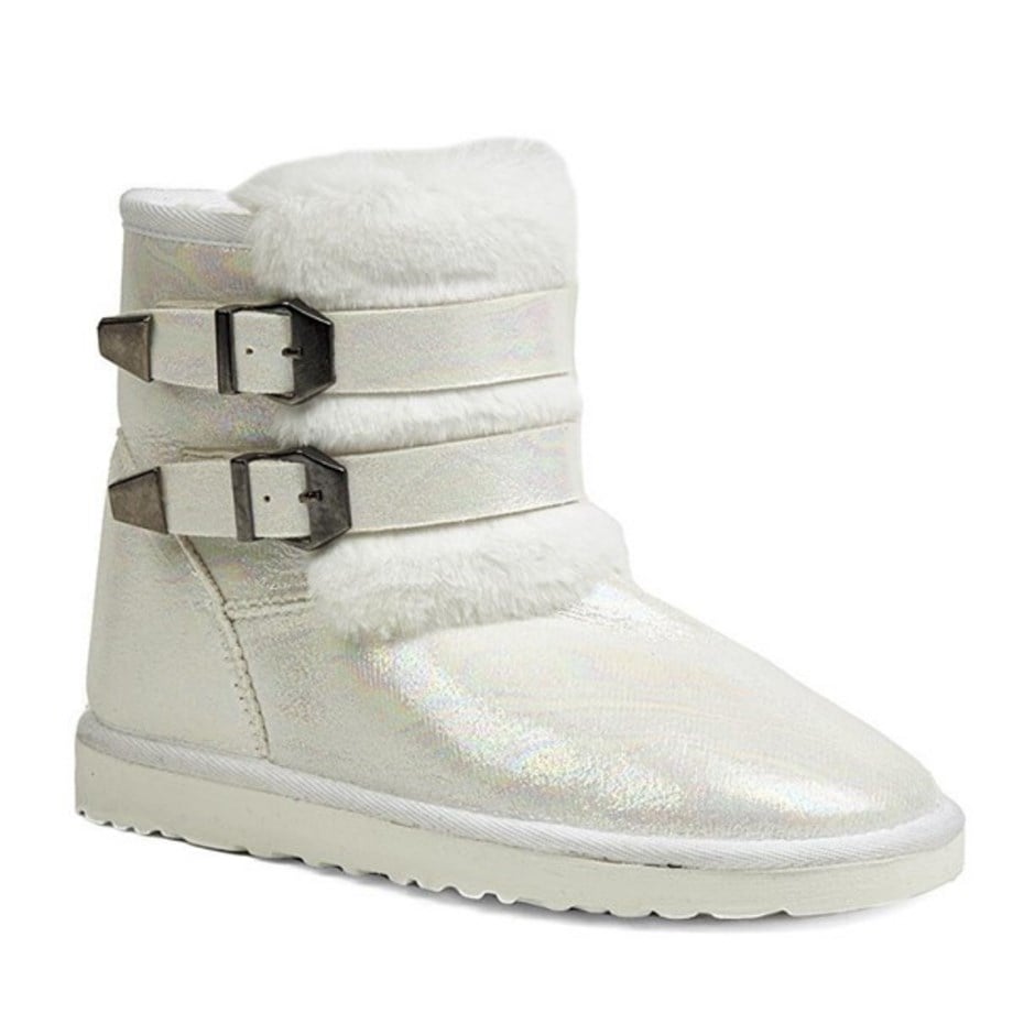  KÜRKLÜ BEYAZ UGG BOT