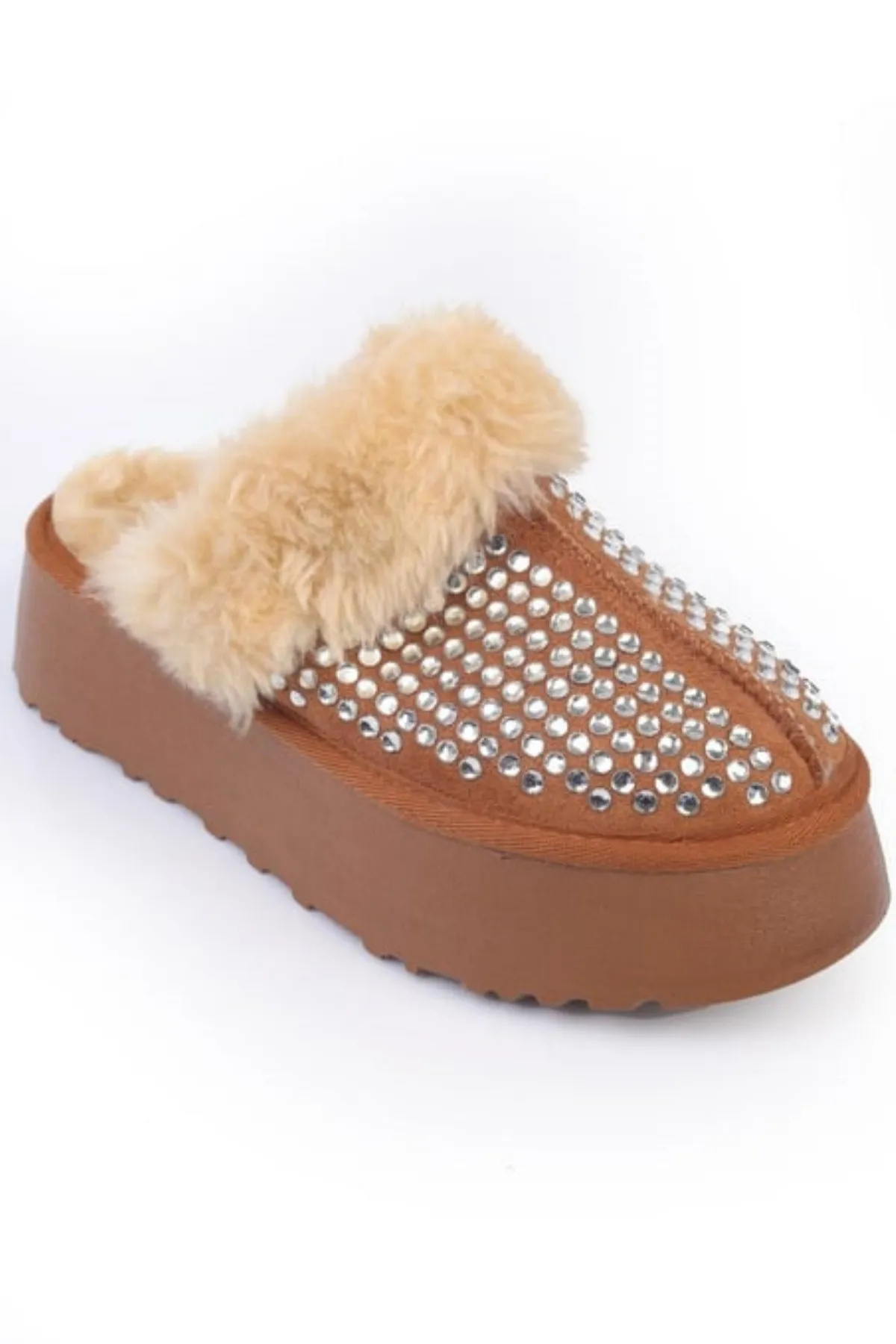 UGG TAŞLI TERLİK TABA