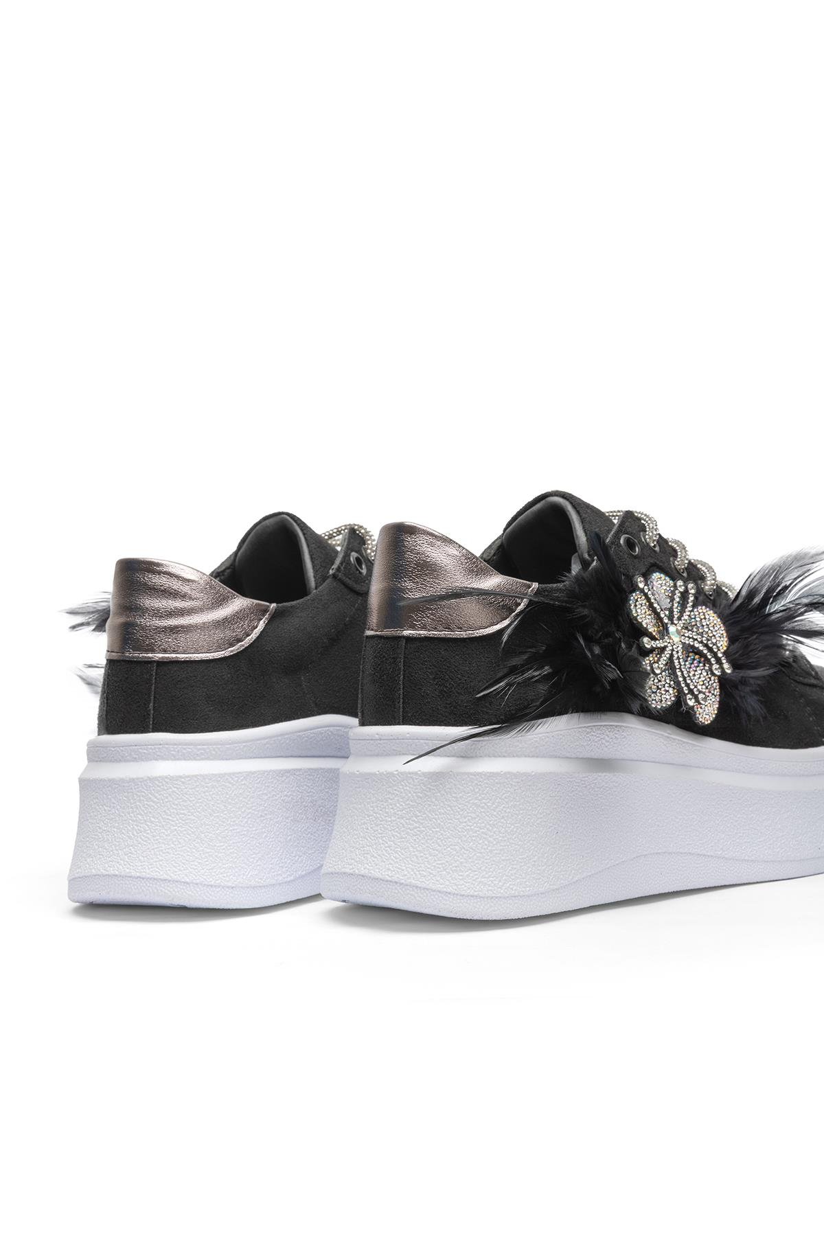 Barbara Sparkle Sneakers Siyah