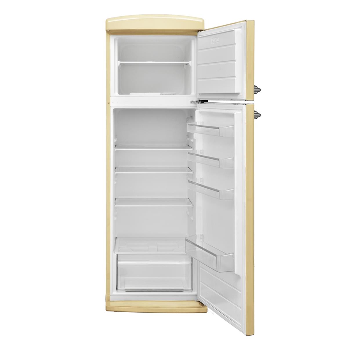 Vestel WİNDSOR ZP289 Bej 270 Lt No Frost Retro Buzdolabı