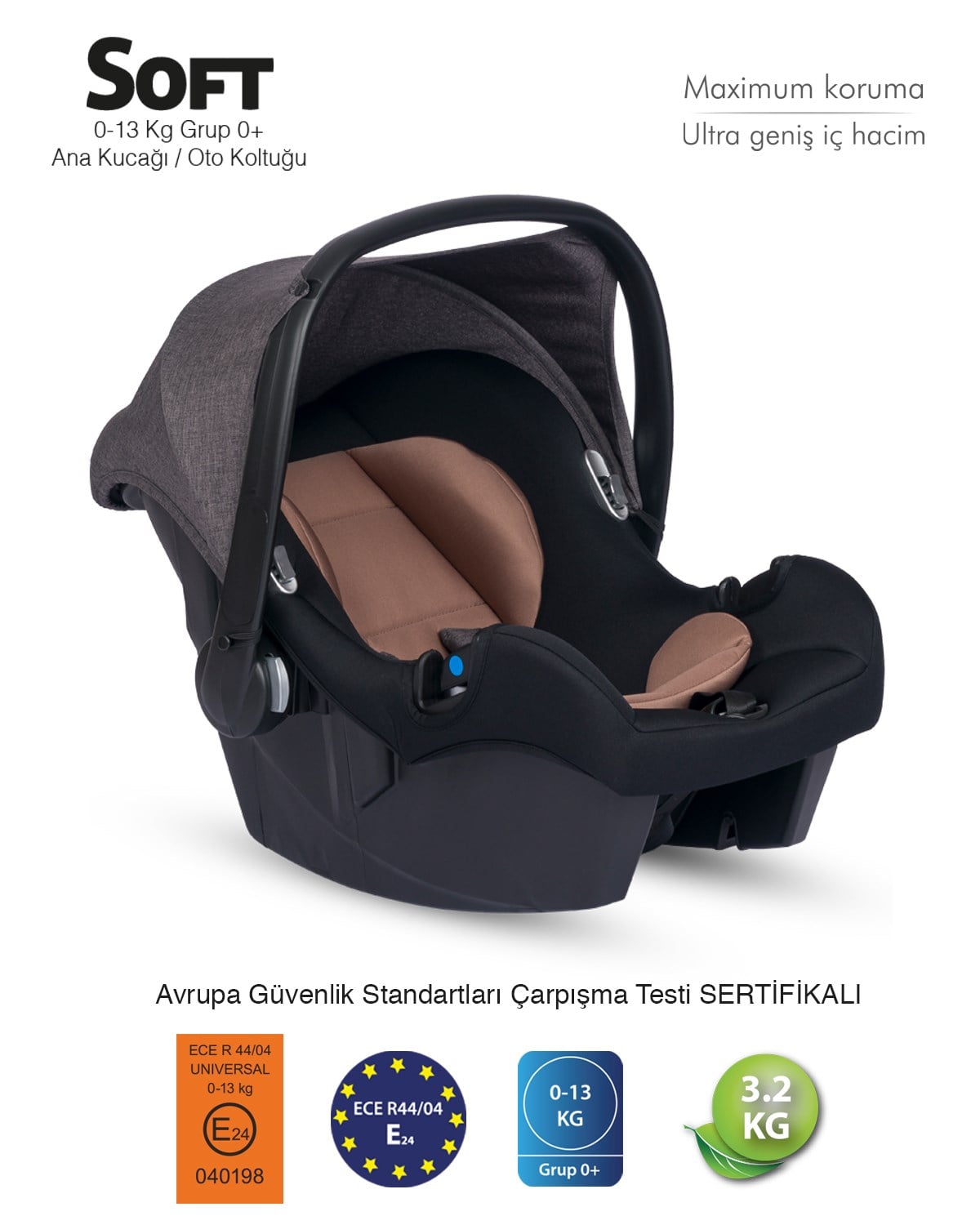 Comfort Plus Gold Travel Sistem-Antrasit