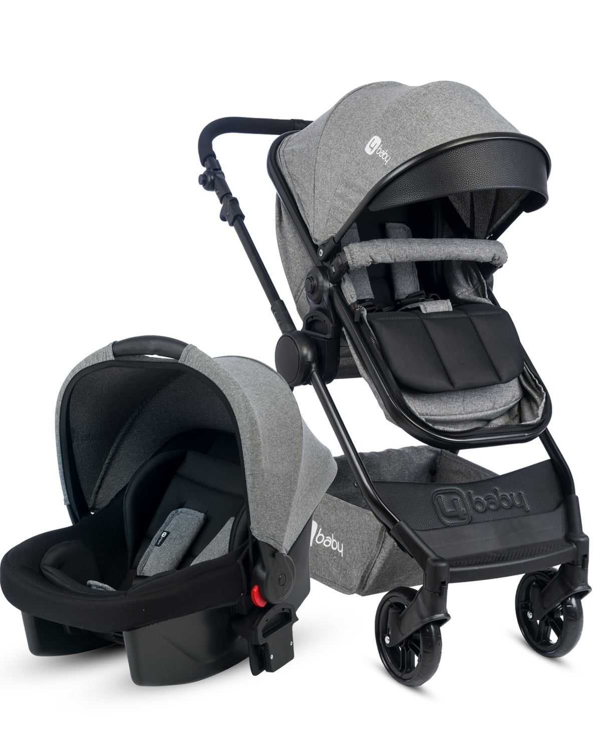 Comfort Siyah Travel Sistem-Gri