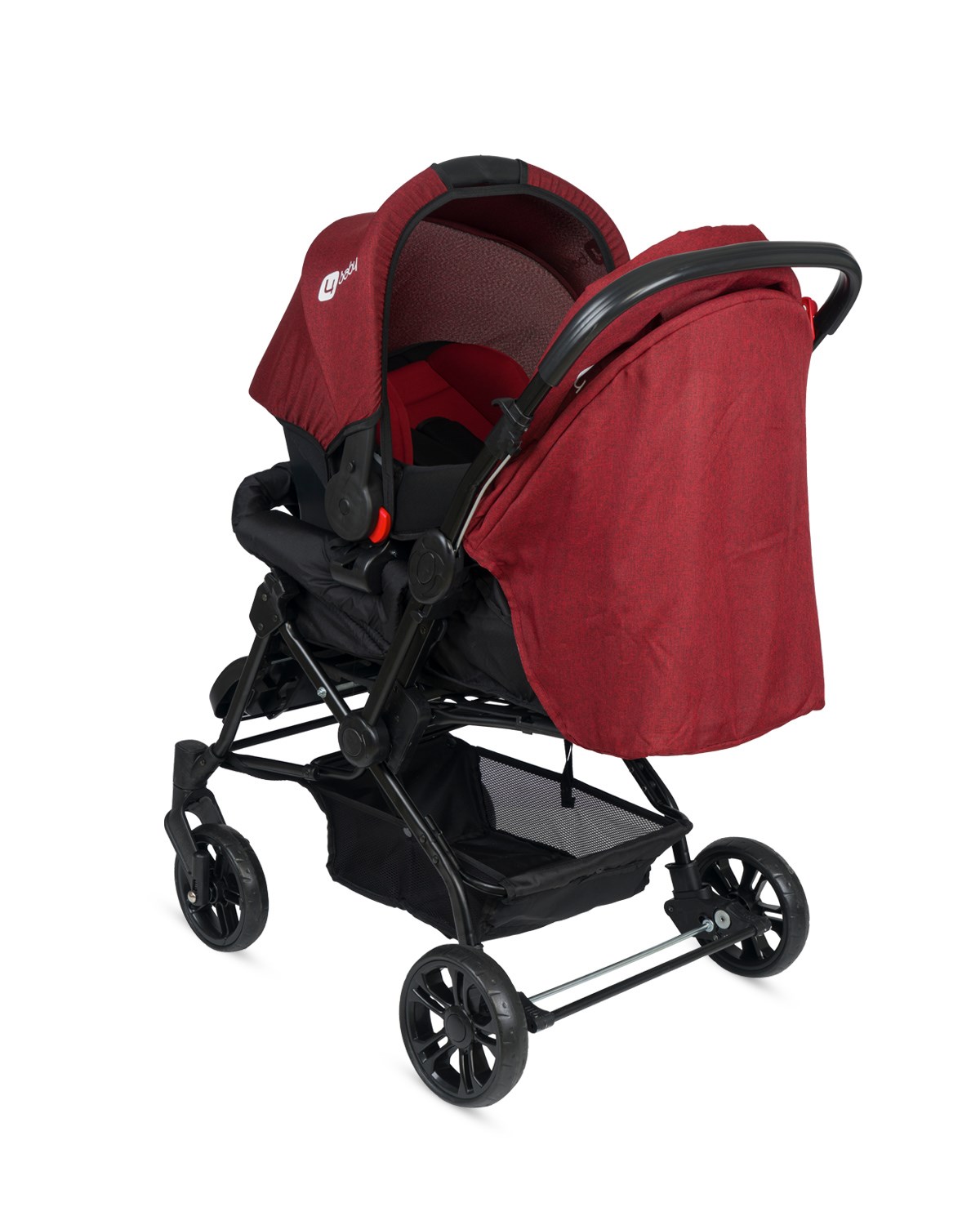 Olympus Siyah Travel Sistem-Bordo
