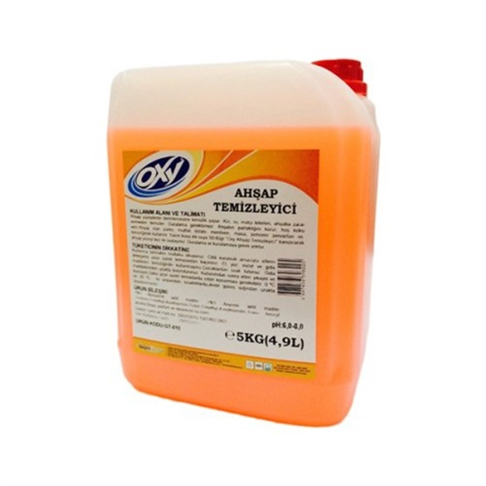 Ahşap Yüzey Temizlik ve BakımOxy Ahşap Temizleyici 4,9 Lt