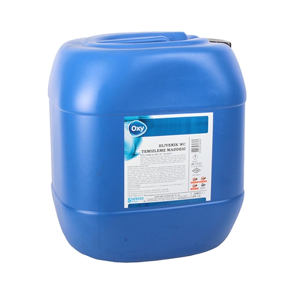 Banyo ve Tuvalet TemizliğiOxy Hijyenik  Wc Temizleme Maddesi Amonyaklı 29,2 Lt