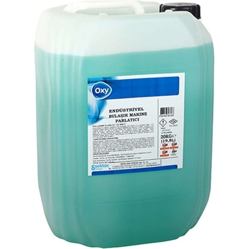 Bulaşık Makinesi KimyasalıOxy Endüstriyel Bulaşık Makine Parlatıcısı 20 Lt