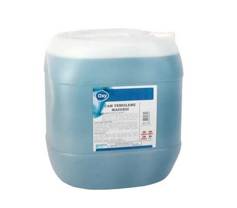 Cam TemizliğiOxy Cam Temizleme Maddesi 20 Lt