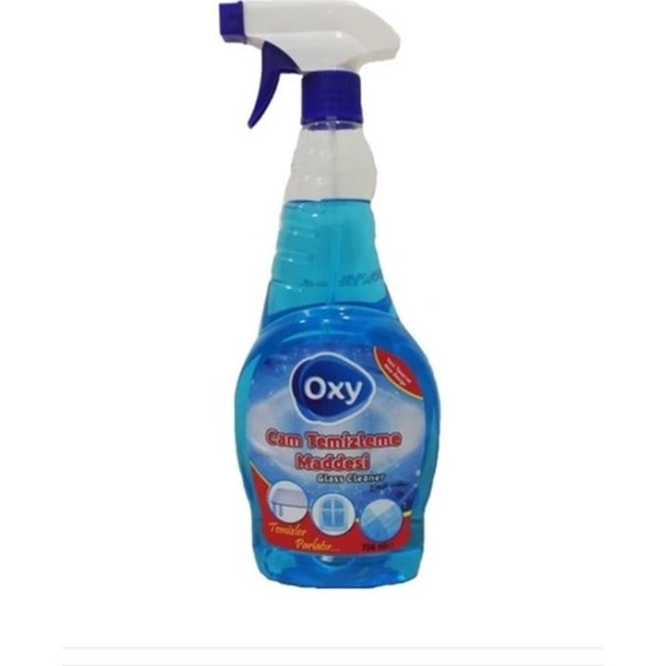 Cam TemizliğiOxy Cam Temizleme Maddesi 0,75 Lt
