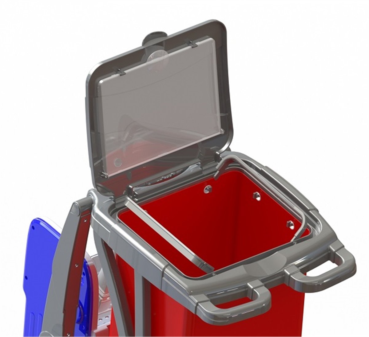 Çİft Kovalı Paspas ArabasıÇift Kovalı Temizlik Kiti Herkül 716