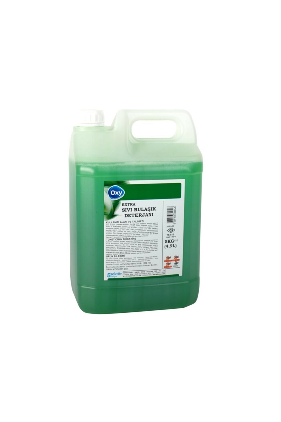 Elde BulaşıkOxy Extra Sıvı Elde Bulaşık Deterjanı 4,95 Lt