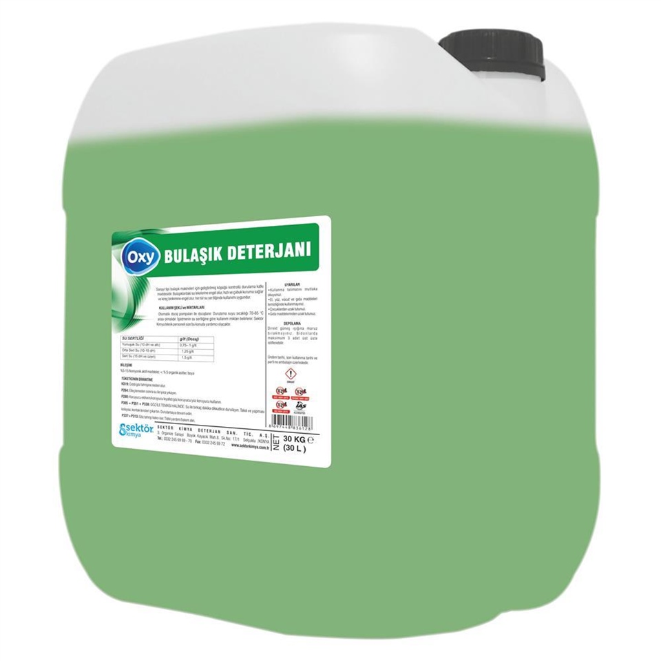 Elde BulaşıkOxy Sıvı Elde Bulaşık Deterjanı 29,4 Lt