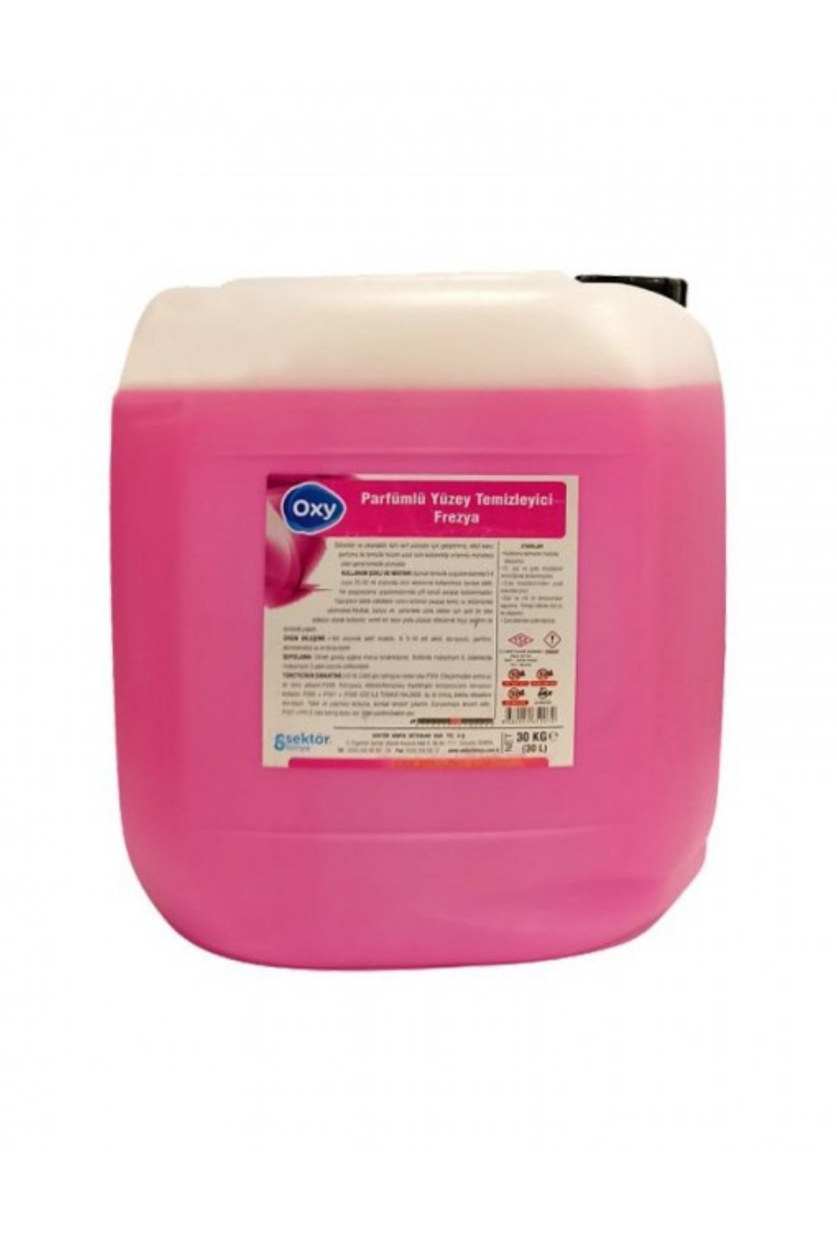 Genel Yüzey TemizleyiciOxy Parfümlü Yüzey Temizleyici Pembe/Frezya 30 Lt